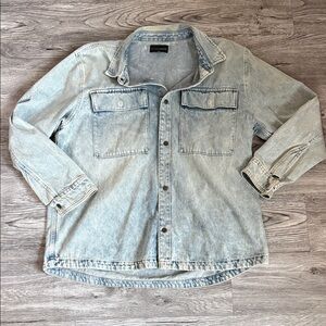 No Boundaries Light Blue Jean Jacket